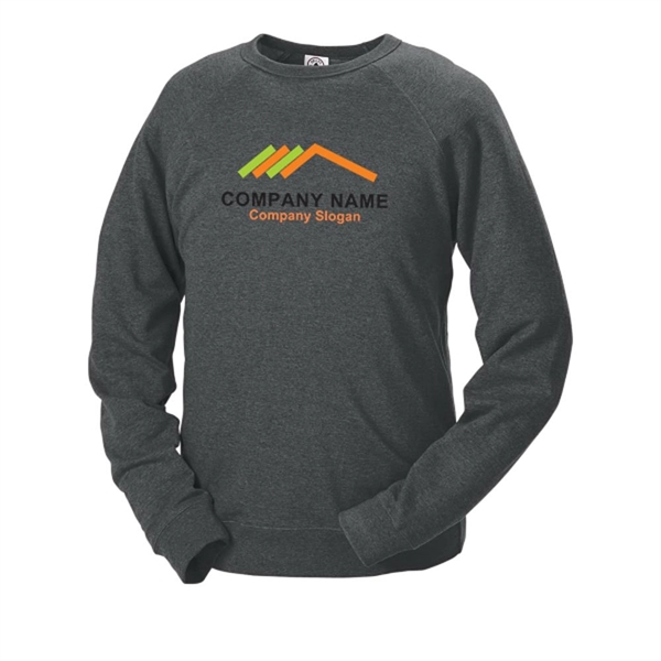 Charcoal Heather color option for French Terry Fleece Shirt