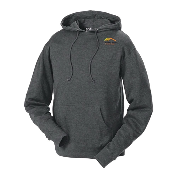 Charcoal Heather color option for French Terry Fleece Hoody