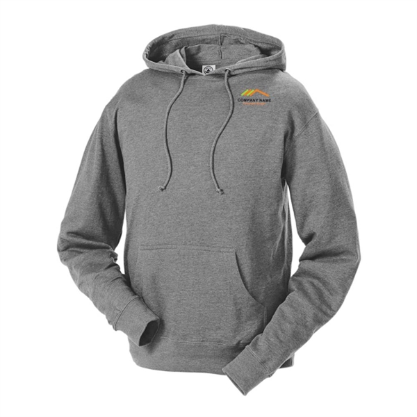 Graph Heather color option for French Terry Fleece Hoody