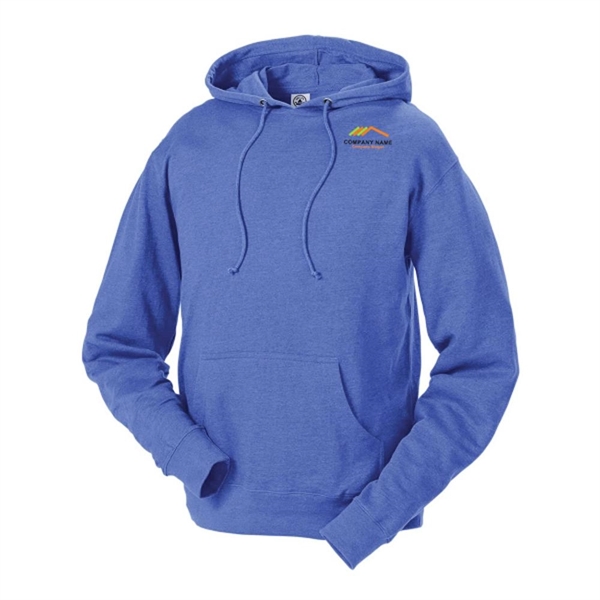 Royal Blue Heather color option for French Terry Fleece Hoody