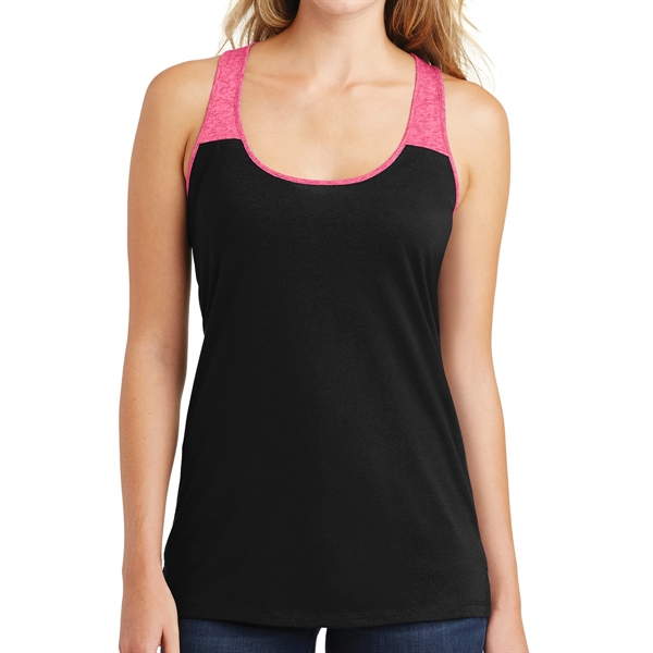 BLACK/ WATERMELON color option for Youth Varsity Tank