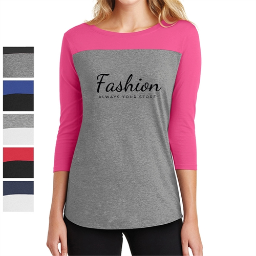Main photo of Junior Crew 3/4 Sleeve Tee