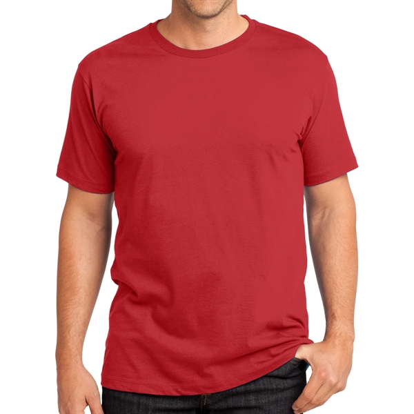 Classic Red color option for District Made® Men's Crew T Shirt