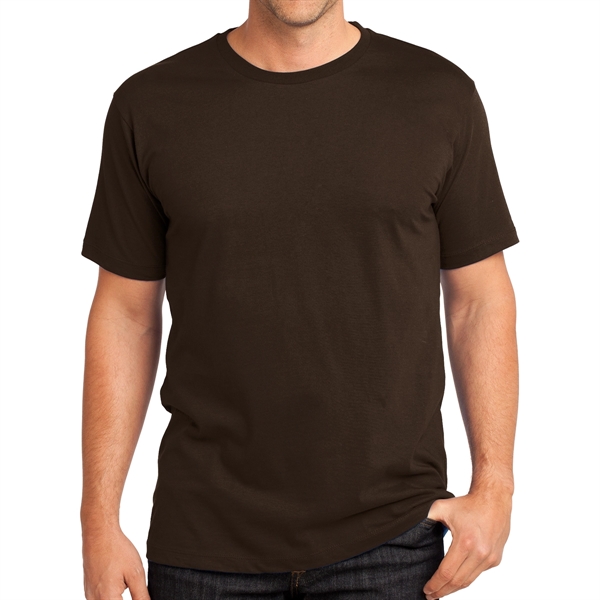 Espresso color option for District Made® Men's Crew T Shirt