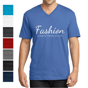 Photo of District Made® Men's Everyday V Neck T Shirt