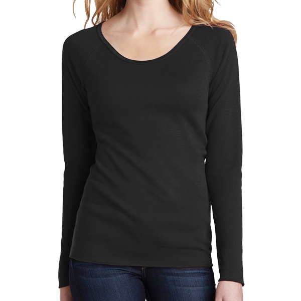 BLACK color option for Cozy Long Sleeve Tee