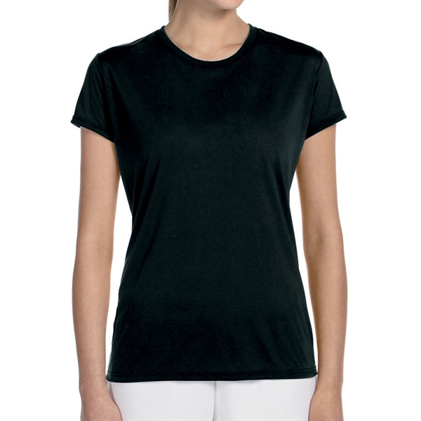 BLACK color option for Ladies' Performance Tee