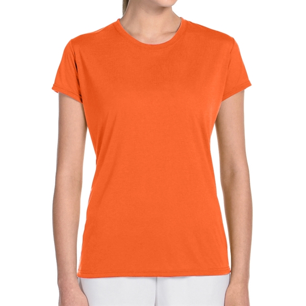 ORANGE color option for Ladies' Performance Tee
