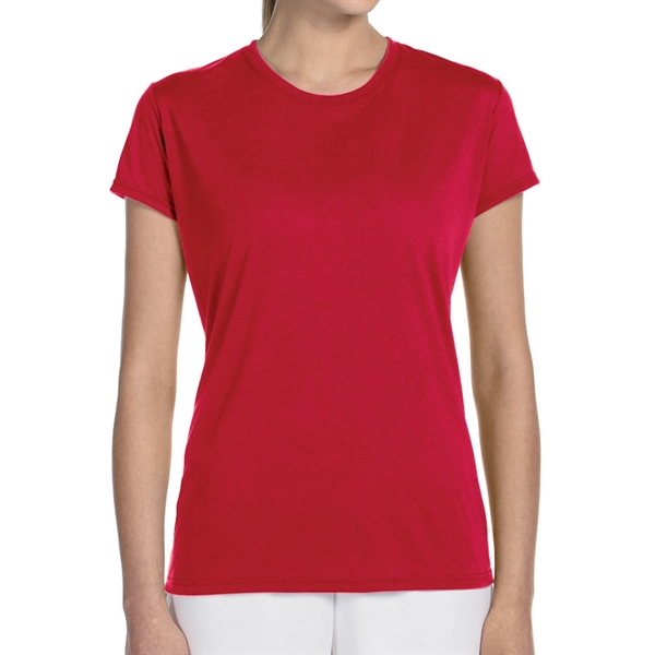 Red color option for Ladies' Performance Tee