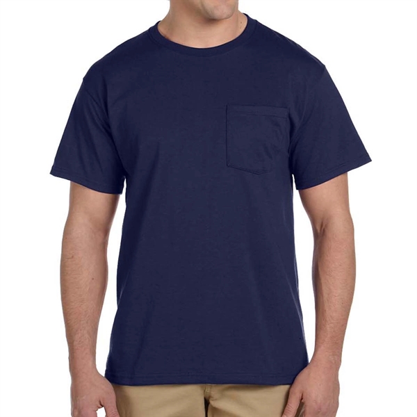 Navy color option for Jerzees Dri Power Pocket Tee