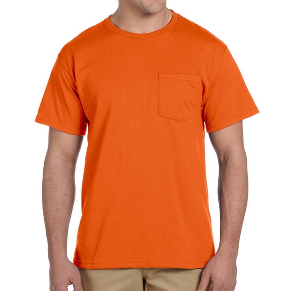 Safety Orange color option for Jerzees Dri Power Pocket Tee