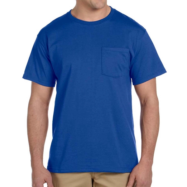 True Royal Blue color option for Jerzees Dri Power Pocket Tee