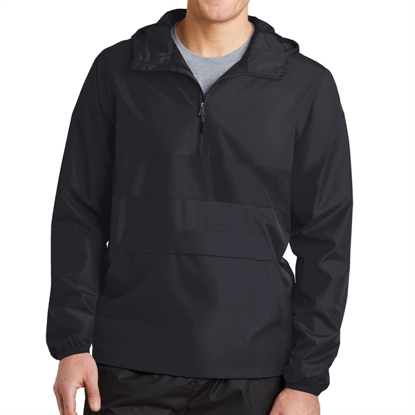 BLACK/BLACK color option for Anorak Waterproof Jacket