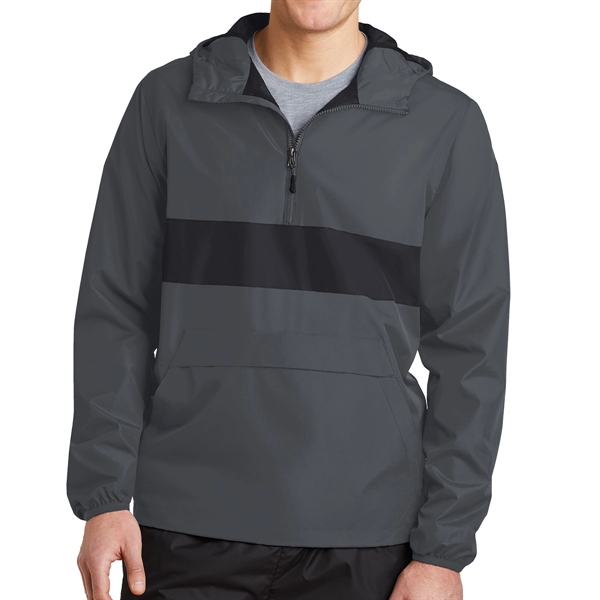 Graphite Gray/Black color option for Anorak Waterproof Jacket