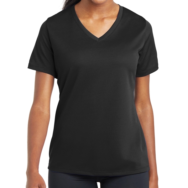 BLACK color option for Posi Charge®  Ladies' Sporting Shirt