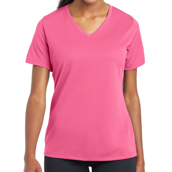 Bright Pink color option for Posi Charge®  Ladies' Sporting Shirt