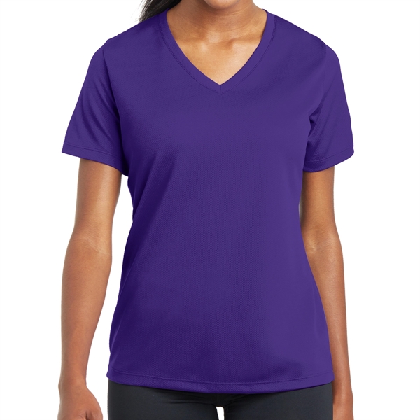 PURPLE color option for Posi Charge®  Ladies' Sporting Shirt