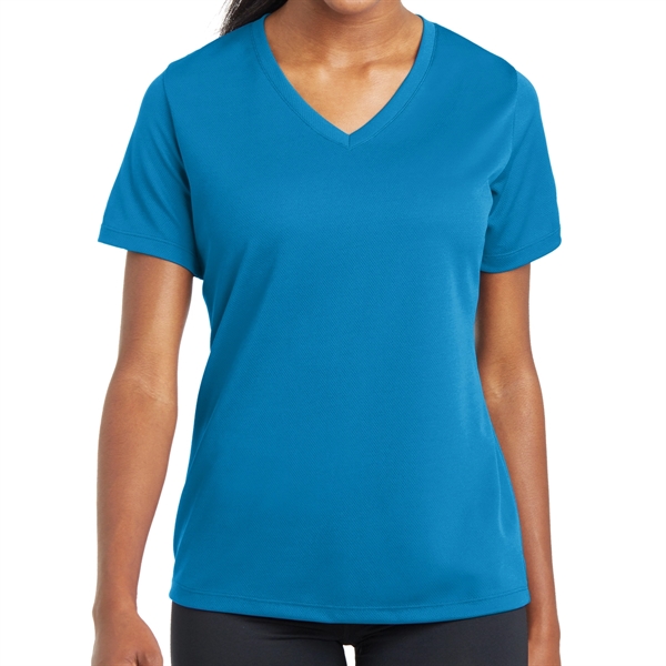 True Royal color option for Posi Charge®  Ladies' Sporting Shirt