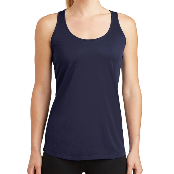 True Navy color option for Next Level 100% Polyester Tee