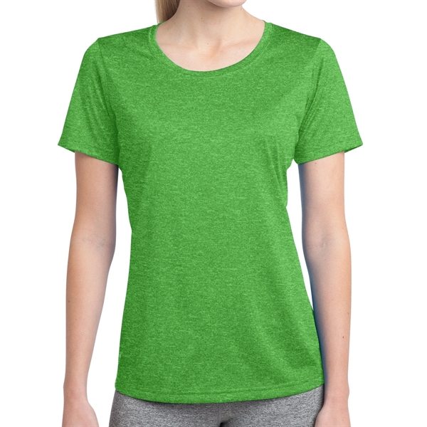 Turf Green Heather color option for Deluxe Sport Tee