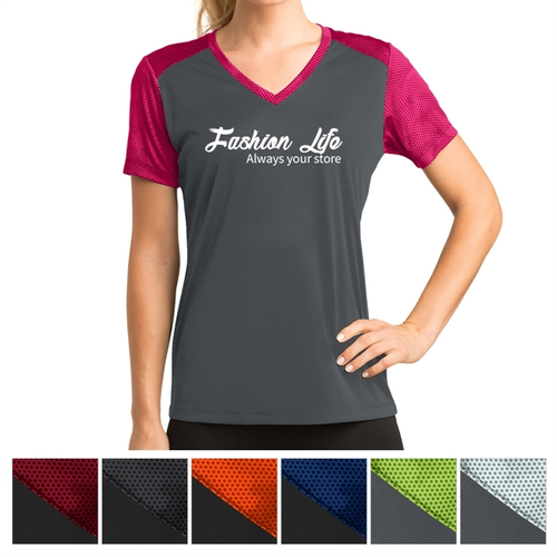 Main photo of Classic Colorblock V Neck Shirt