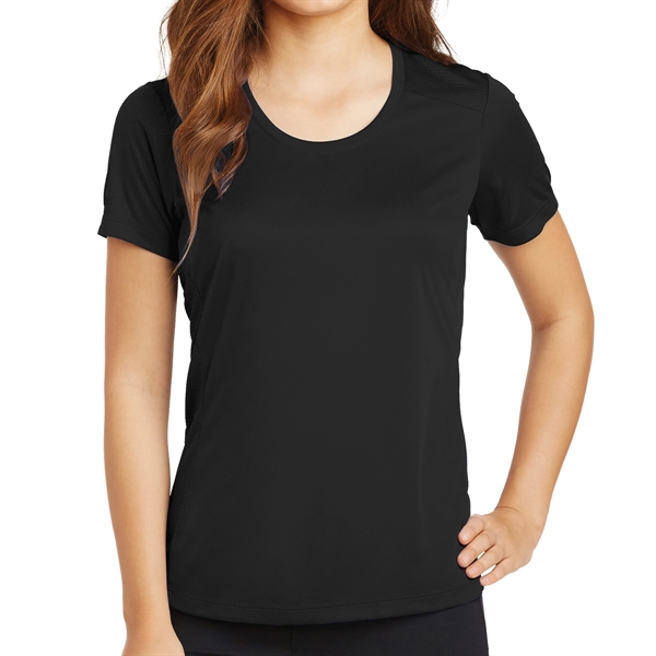 BLACK color option for Royal Scoop Neck Tee