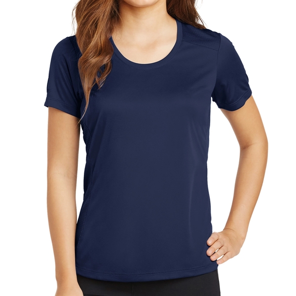 TRUE NAVY color option for Royal Scoop Neck Tee