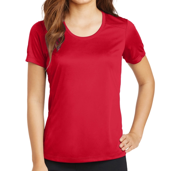 True Red color option for Royal Scoop Neck Tee