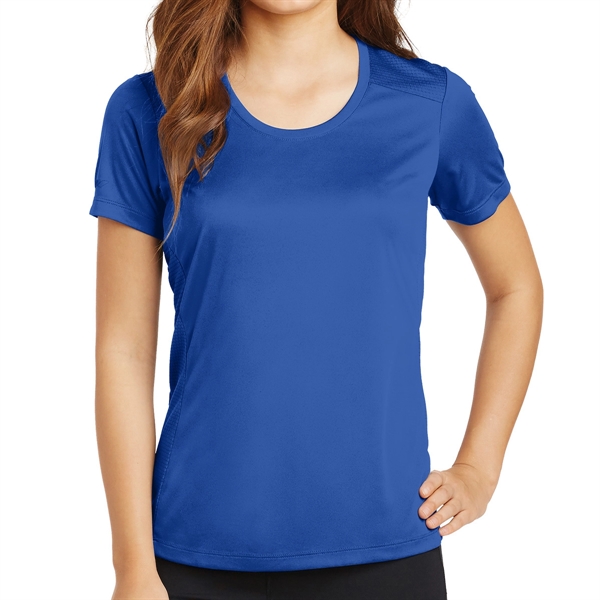 True Royal color option for Royal Scoop Neck Tee