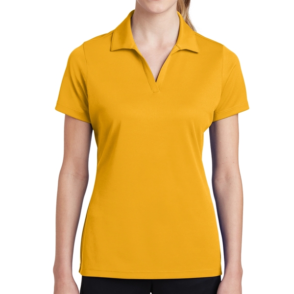 GOLD color option for Ladies' Polo Shirt With Posi Charge® Racer Mesh Design