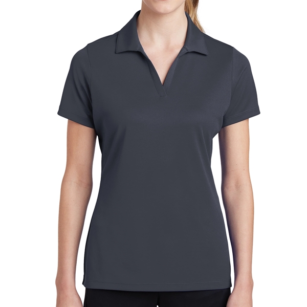 Graphite Grey color option for Ladies' Polo Shirt With Posi Charge® Racer Mesh Design