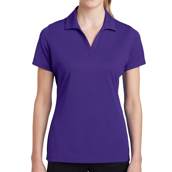 PURPLE color option for Ladies' Polo Shirt With Posi Charge® Racer Mesh Design