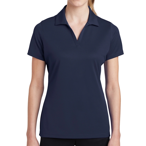 True Navy color option for Ladies' Polo Shirt With Posi Charge® Racer Mesh Design