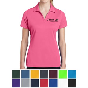 Photo of Ladies' Polo Shirt With Posi Charge® Racer Mesh Design