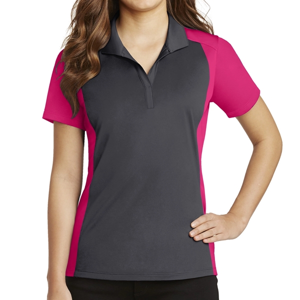 IRON GREY/PINK RASPBERRY color option for Sporty Colorblock Tee