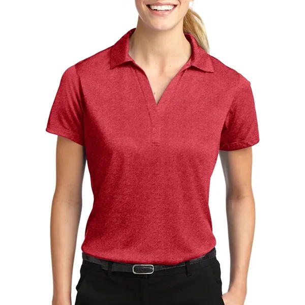 Scarlet Heather Red color option for Ladies' Carte Polyester Jersey