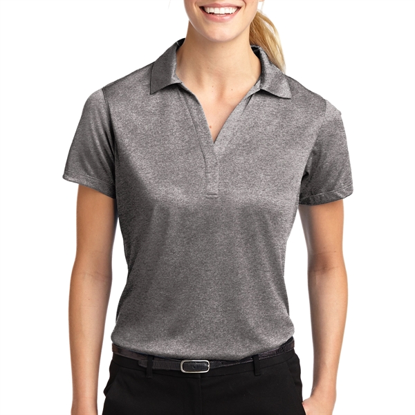 Vintage Heather color option for Ladies' Carte Polyester Jersey