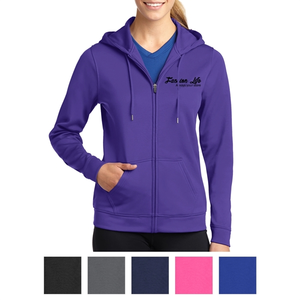 Photo of Sport Tek® Sport Wick® Women's Zippered Hoodie Jacket