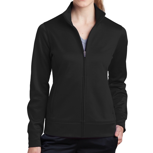 BLACK color option for 100% Polyester Full Zip Jacket