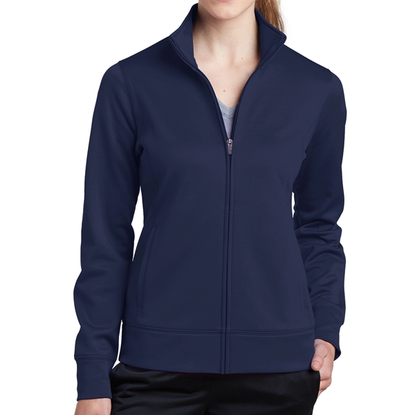 Navy color option for 100% Polyester Full Zip Jacket