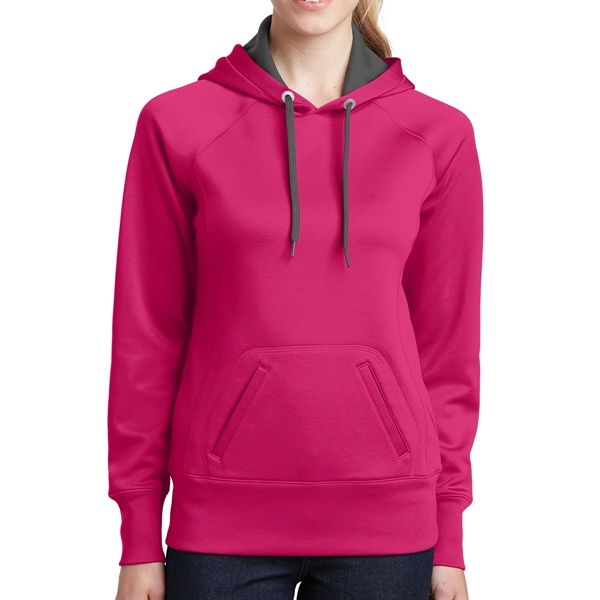 PINK RASPBERRY color option for Classy Branded Hooded Sweatshirt
