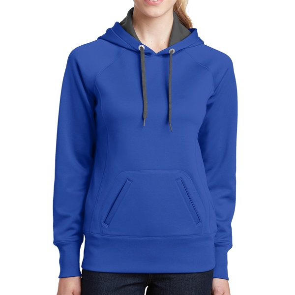 True Royal color option for Classy Branded Hooded Sweatshirt