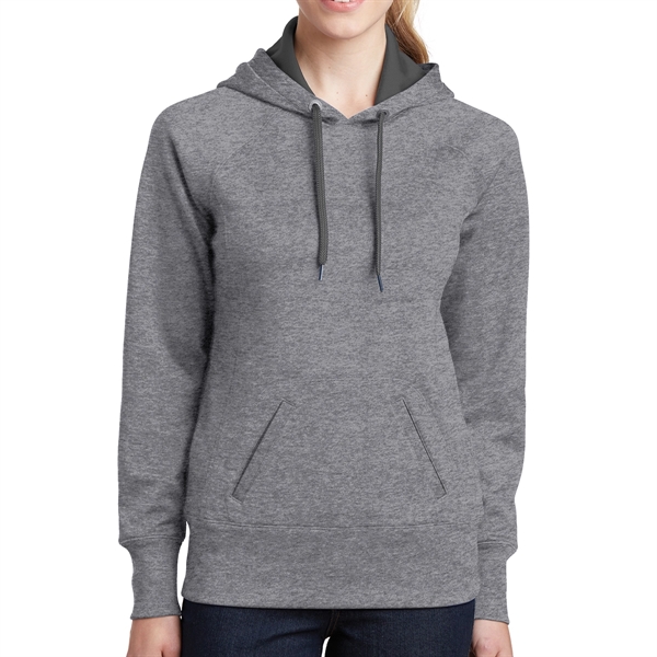 Vintage Heather color option for Classy Branded Hooded Sweatshirt