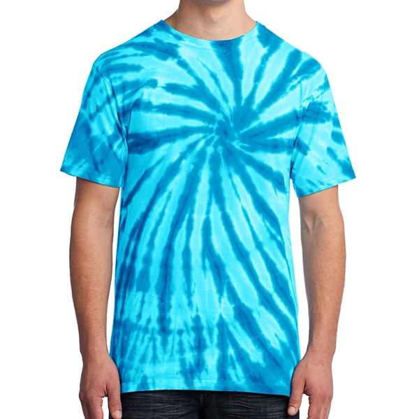 LIGHT BLUE color option for Cool Tie Dye Designed Tee