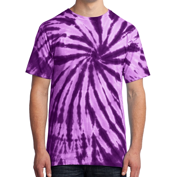 Purple color option for Cool Tie Dye Designed Tee