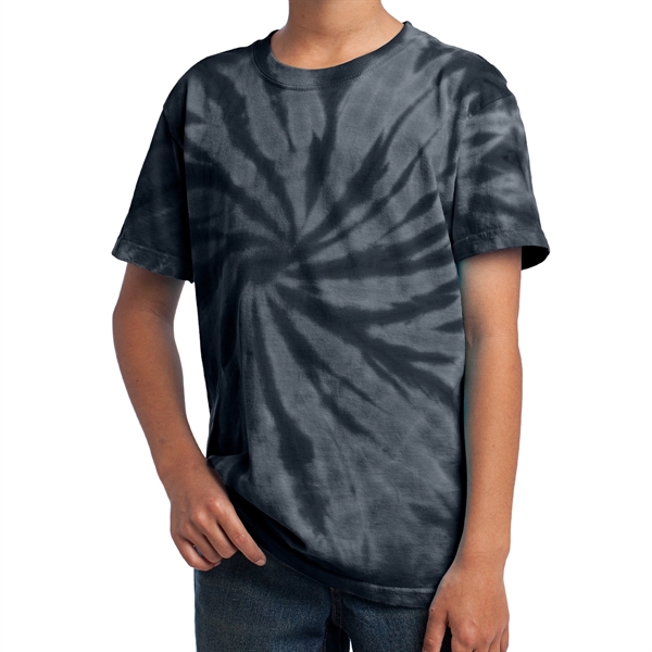 BLACK color option for Junior Classic Tie Dye Tee