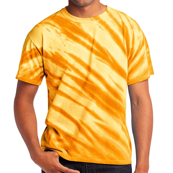 GOLD color option for Tiger Stripe Natural Dyed Tee