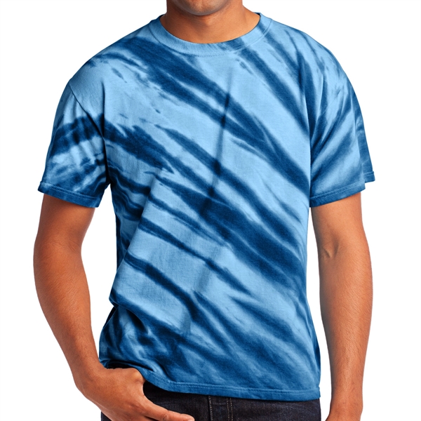 Navy color option for Tiger Stripe Natural Dyed Tee