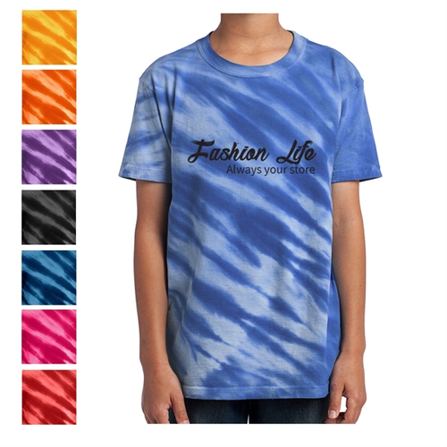Main photo of Youth Tiger Stripe Natural Dyed Tee