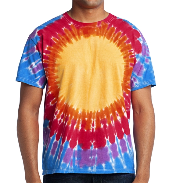 Rainbow color option for Inclin Tie Dye Tee
